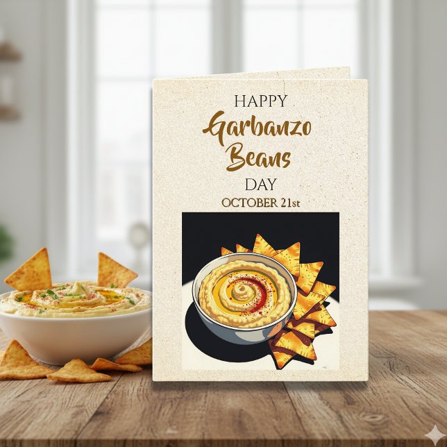 Glad Chickböna Dag | 21 Oktober Kort (Skapare uppladdad)