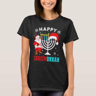 Glad Chrismukkah Hanukkah jul judisk 2 T Shirt