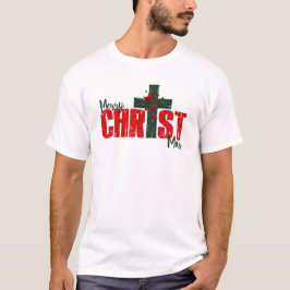 Glad CHRIST MAS jultröja för män T Shirt