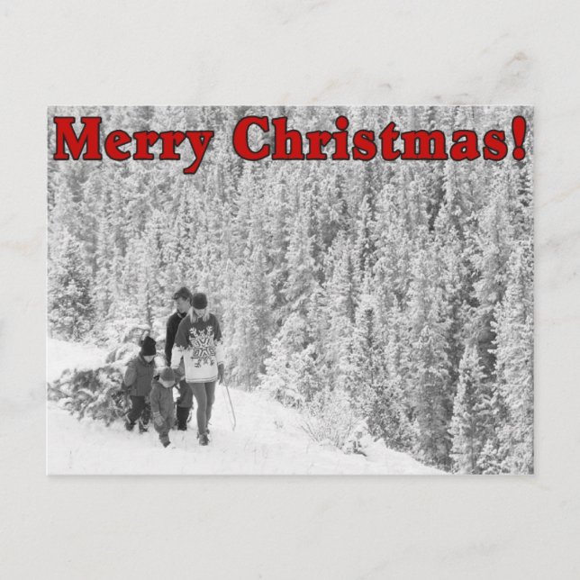 Glad Christmas08 Helg Vykort (Framsida)