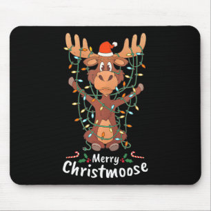 Glad Christmose Jul Mösse Xmas Träd Ljusskenor Musmatta