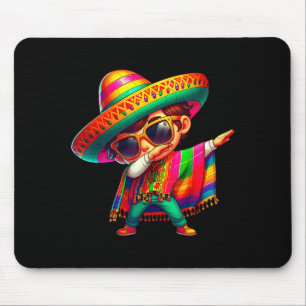 Glad cinco de mayo dabbing pojke man mexikansk musmatta