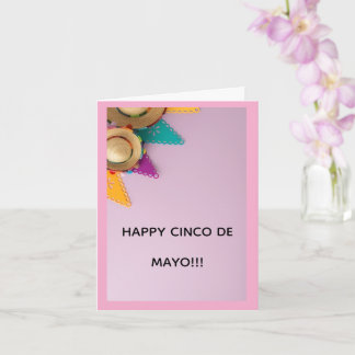 Glad Cinco De Mayo Grattiskort Kort