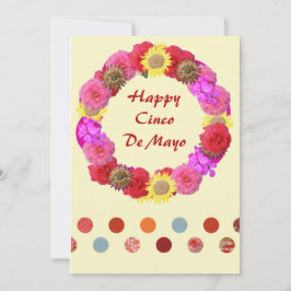 Glad Cinco De Mayo Inbjudningar