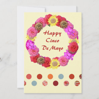 Glad Cinco De Mayo Inbjudningar