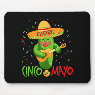 Glad cinco de mayo låt oss fiesta mexikansk fest m musmatta