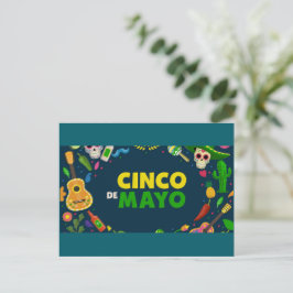 Glad Cinco de Mayo! Lycka önskningskort Vykort
