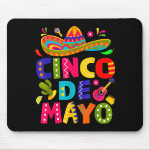 Glad cinco de mayo mexikansk sombrero margarita musmatta