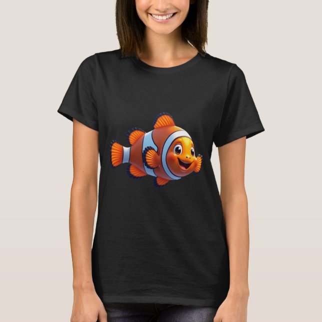 Glad clownfisk t shirt (Framsida)