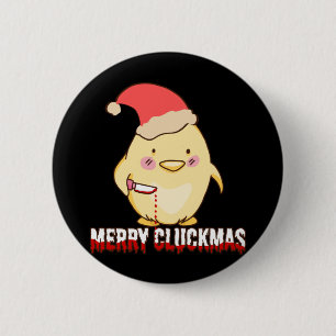 Glad Cluckmas, Rolig julkyckling Knapp