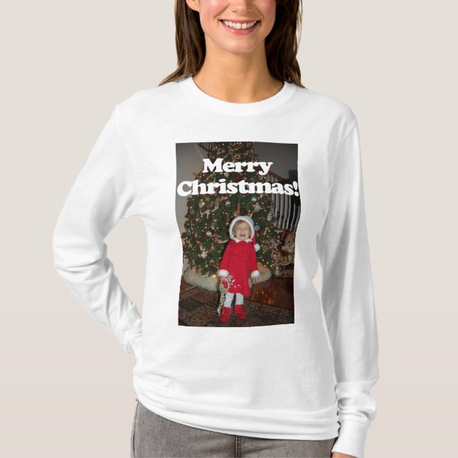 Glad Cranky jul Tee Shirt (Framsida)