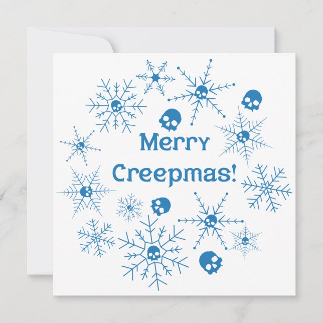 Glad Creepmas! Julkort (Framsida)