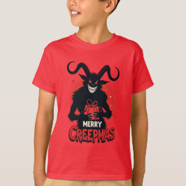 Glad Creepmas Krampus Högtid T Shirt