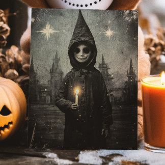 Glad Creepmas Vintage Gotisk Skräck Kort