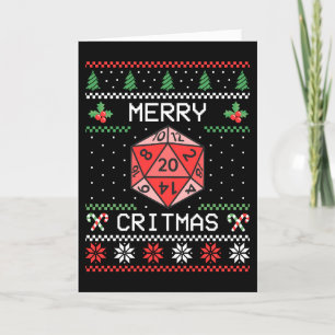 Glad Critmas II - Ful jul Helgkort