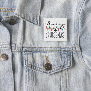Glad Cruisemas Familj Julkryssning Resa Knapp