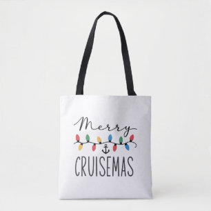 Glad Cruisemas Familj Julkryssning Resa Tygkasse