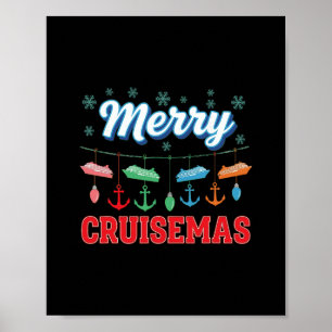 Glad Cruisemas Familjejulskryssning 2025 Fartyg Poster