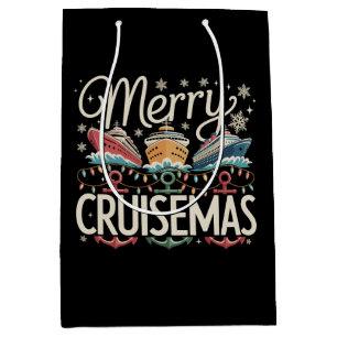 Glad Cruisemas Kryssnings Familj Xmas Högtid