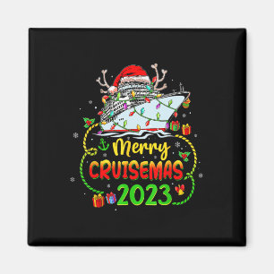 Glad Cruisemas Kryssningsfartyg Familjesemester Ju Magnet