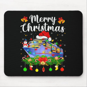 Glad Cruisemas Xmas Ljusfest Santa Kryssningsfarty Musmatta