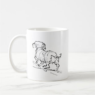 Glad Dachshund-mugg – Korvhund Kaffe Mugg