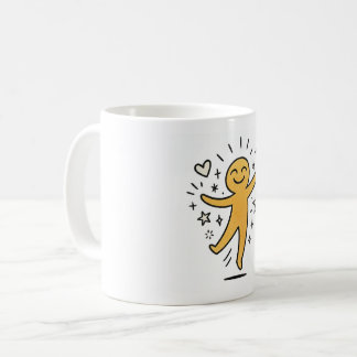 Glad dans kaffemugg