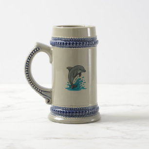 Glad Delfin Stänk - Mugg