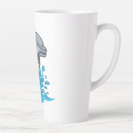 Glad Delfin Stänk - Mugg