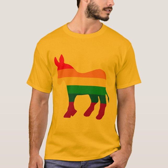 GLAD DEMOKRAT T-SHIRT (Framsida)