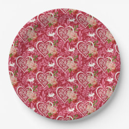 Glad design från Alla hjärtans dag mönster