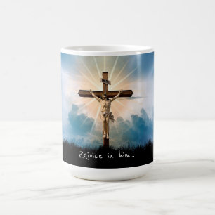 Gläd dig åt honom kaffemugg