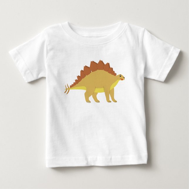 Glad dinosaur för småbarn t shirt (Framsida)