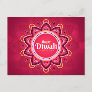 Glad Diwali Vykort