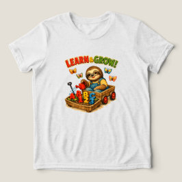 Glad Dov Lär & Väx Tillbaka till Skolan Barn T Shirt