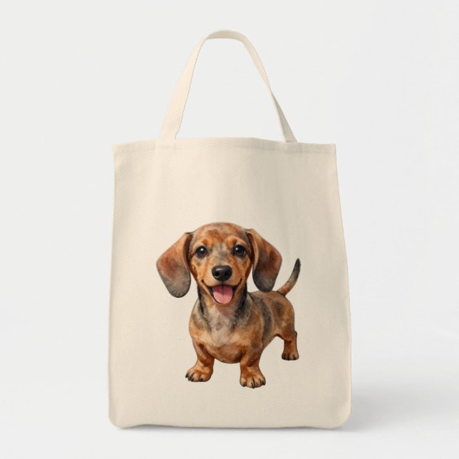 Glad Doxapuppy Tygkasse (Framsidan)