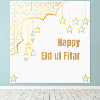 Glad Eid Canvastryck