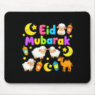 Glad eid mubarak för muslimska barn eid al fitr_al musmatta