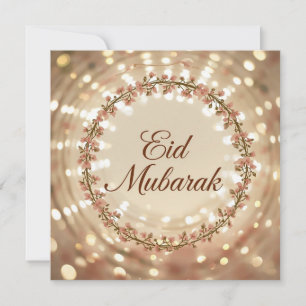 Glad Eid Mubarak-kort Julkort