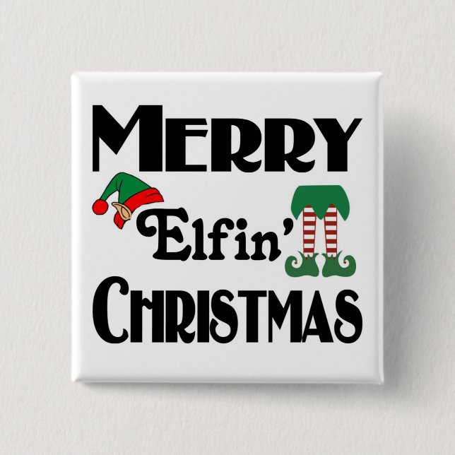 Glad Elfin' jul Knapp (Framsida)