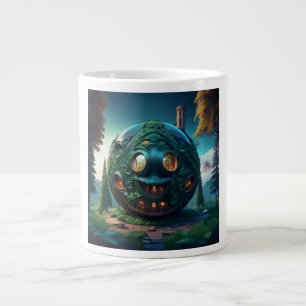 Glad Emoji-hus Jumbo Mugg