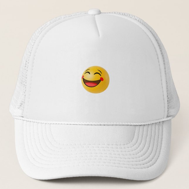 Glad Emoji Keps (Framsida)
