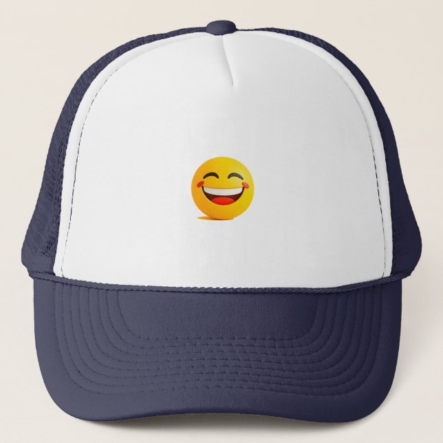 Glad Emoji Keps (Framsida)