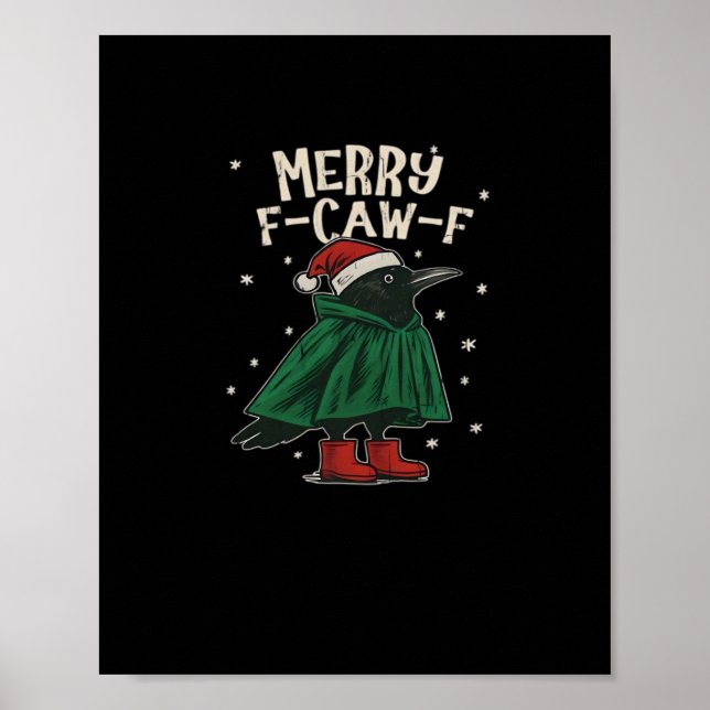 Glad F-Caw-F Poster (Framsidan)