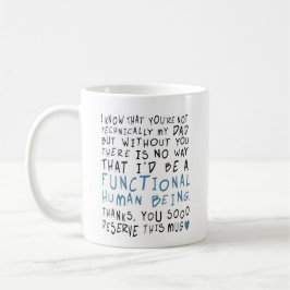Glad faders dag-citat kaffemugg