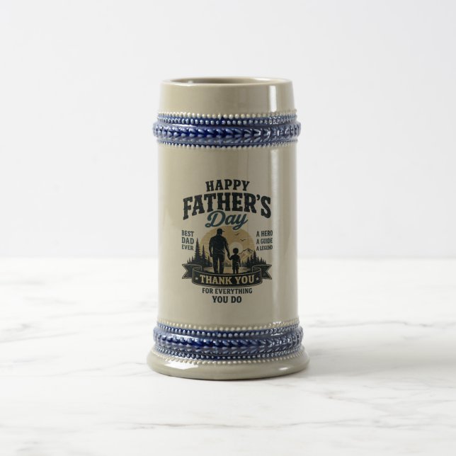 Glad fadersdag - Bästa pappa någonsin Sejdel (Center)