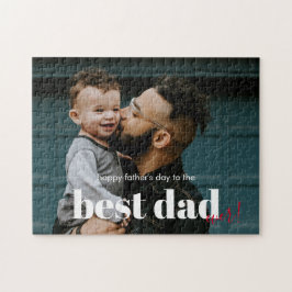 Glad fadersdag Bästa pappa Pussel