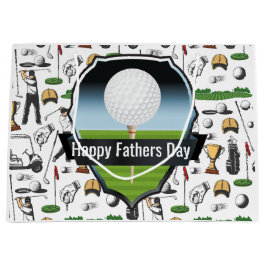 Glad fadersdag golfare