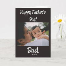 Glad fadersdag pappa etablerad