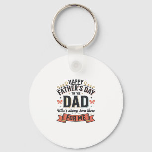 Glad fadersdag Pappa Vintage typografi  Nyckelring